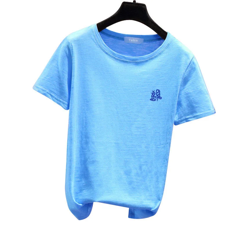 

NEW Classic popular relaxed breathable short sleeve women's casual T-shirt