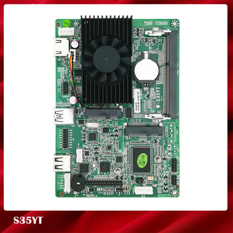 Original Industrial Computer Motherboard For S35YT W-S35YT N2807 3.5