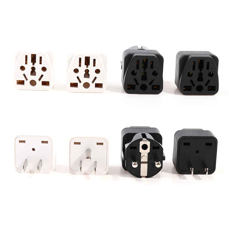 

Hot Sale!!! Universal German Russia AU UK Kr EU to EU US AC Power Socket Travel Charger