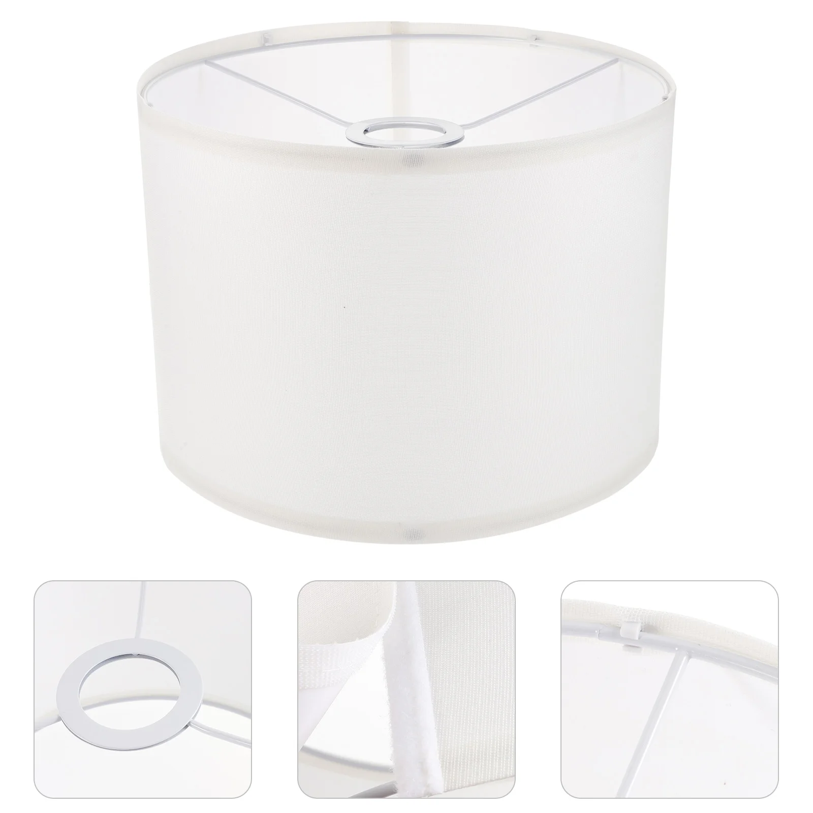 

Lamp Shade Lampshade Light Shades Table Floorcover Drum Lampshades Fabric Lamps Cloth Replacement Detachable Linen Hotel