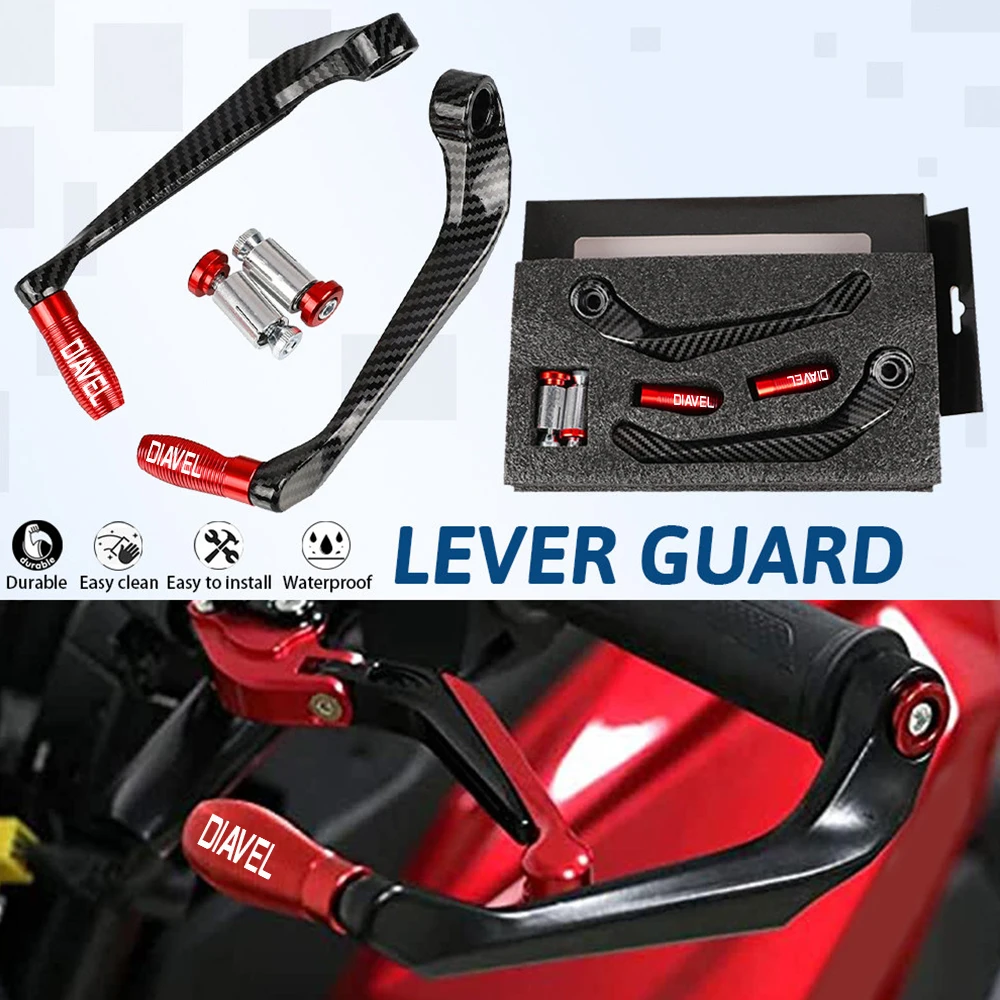 

Motorcycle For DUCATI Diavel CaRbon 2011 2012 2013 2014 2015 2016 DIAVEL CNC Handlebar Grips Levers Guard Brake Clutch Protector