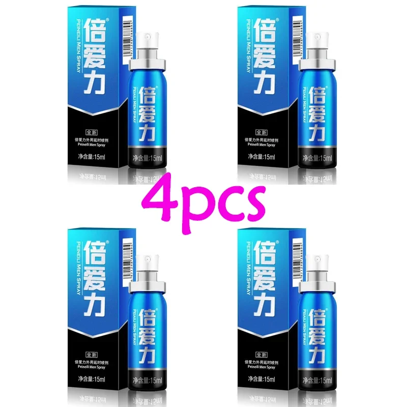 4 шт. спрей для задержки эякуляции 60 минут