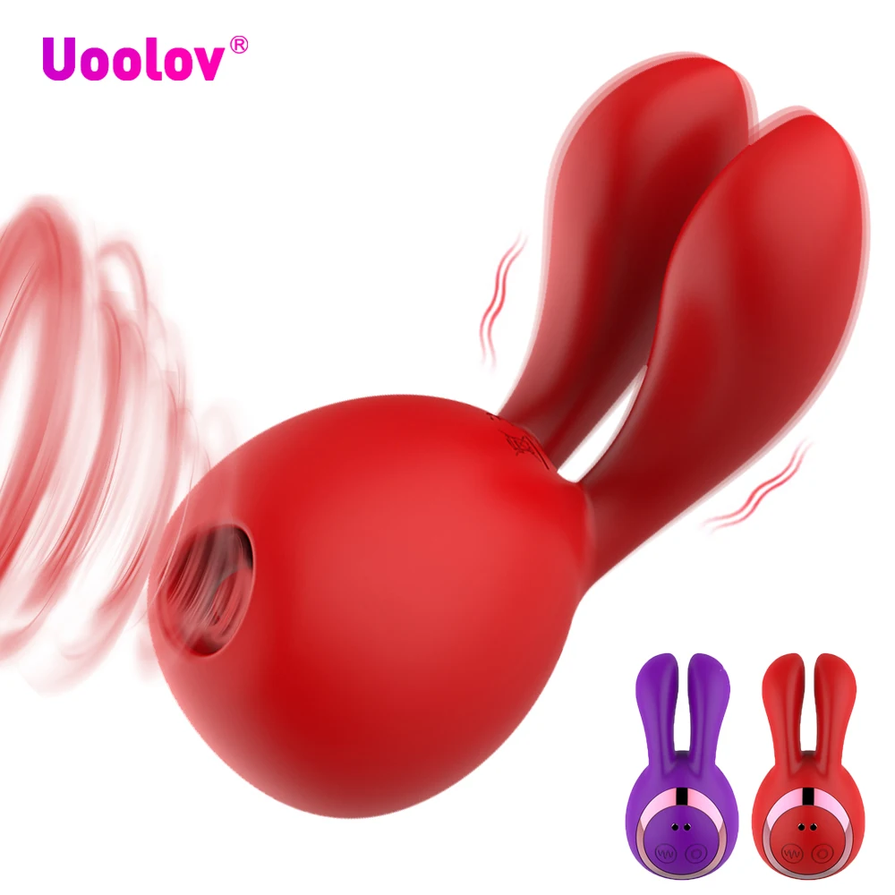 Вибратор вагинальный в форме кролика перезаряжаемый вибратор - Цена: 0