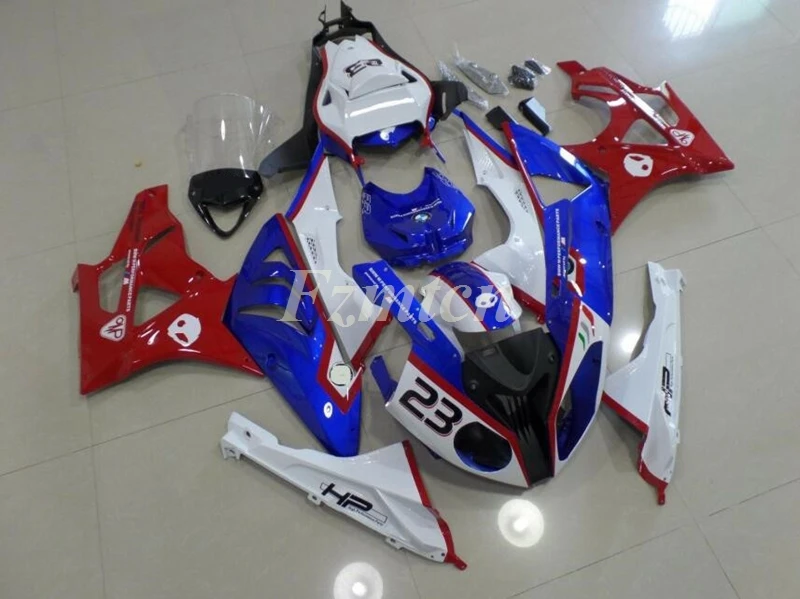 

Injection New ABS Fairings Kit Fit for BMW S1000RR 2009 2010 2011 2012 2013 2014 09 10 11 12 13 14 HP4 Bodywork Set Red Blue 23
