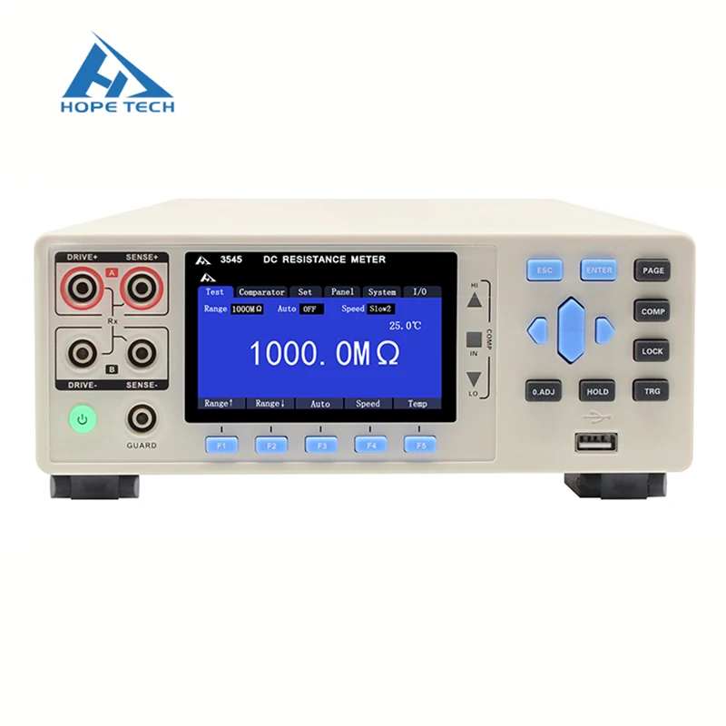 

Hopetech CHT3545 Mill Ohm Meter DC Resistance Tester with Small Current Test Mode Resistance Meter