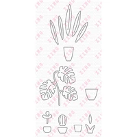 new potted plants die namics diy scrapbook diary decoration embossing molds for craft paper card album making metal cutting dies