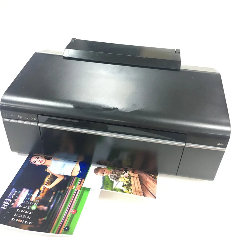 

6 Colors A4 InkJet Printer inkjet sublimation printer for Epson L805 Ink Tank with CISS
