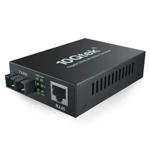 Гигабитный оптоволоконный медиа-конвертер Enthernet, волоконно-оптический переключатель SMF Dual SC 1,5 км 1,5 нм до км