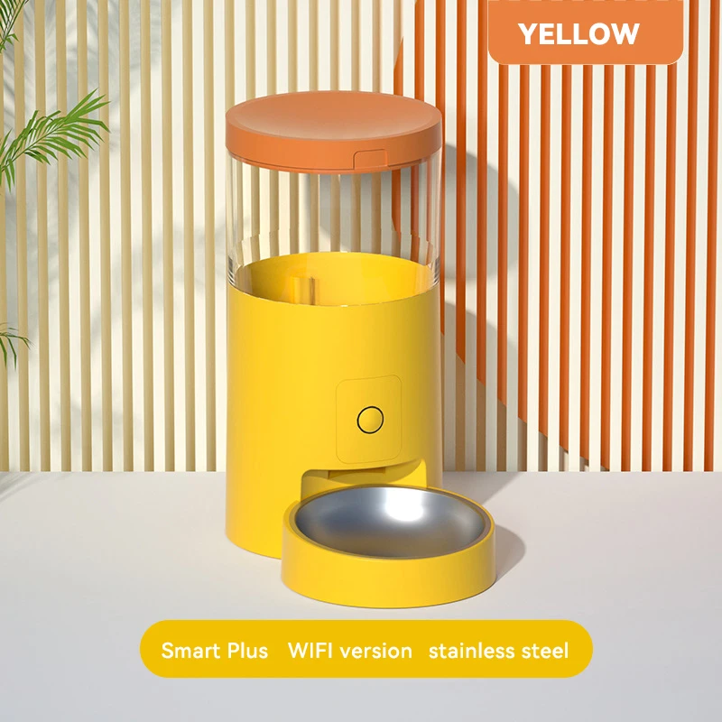 Автоматическая кормушка для домашних животных из нержавеющей стали