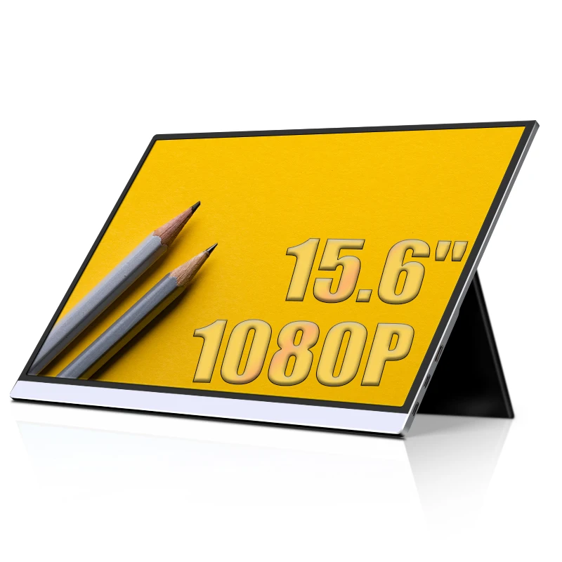 

Портативный игровой монитор 15,6 дюйма 1080P A + IPS ЖК-экран USB Type C HDMI совместимый дисплей для PS5/4 Switch Xbox Phone Laptop
