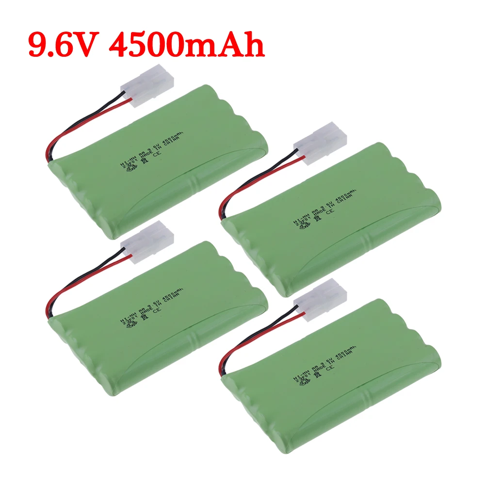 

9.6v 4500mah AA NiMH Battery With Tamiya Connector For Rc toys RC Cars Trucks Tanks Robots Gun Boats 9.6v Rechargeable Battery