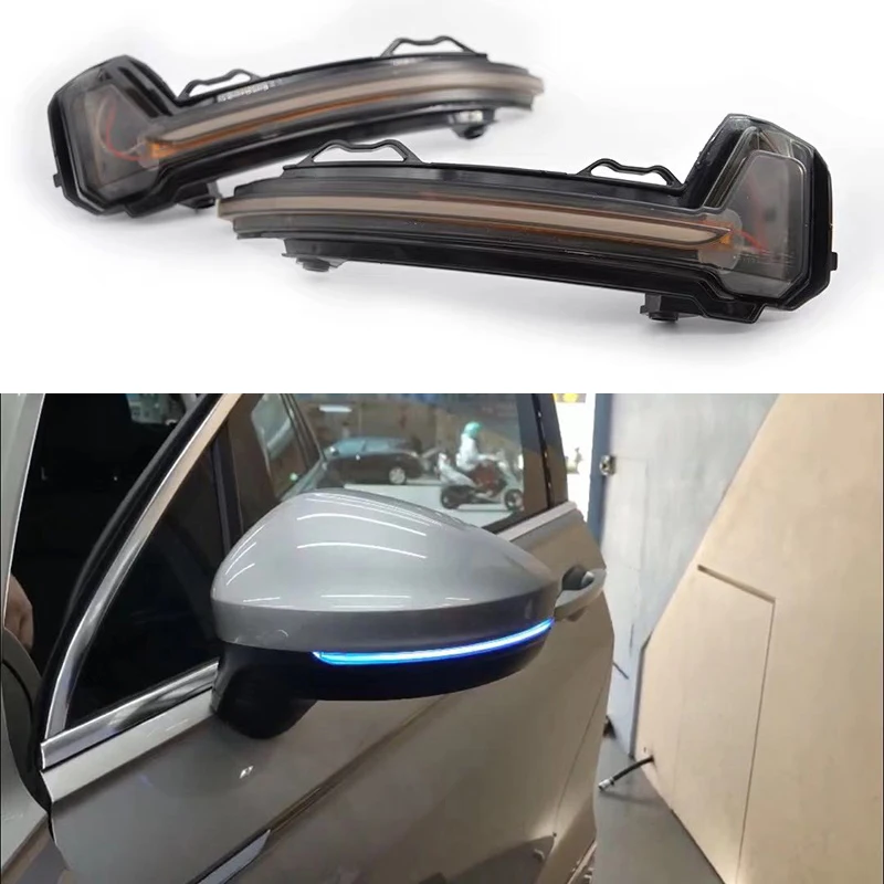 

Светодиодный индикатор поворота заднего вида для Volkswagen Tiguan MK2 2017 + Touareg MK3 EU 2019