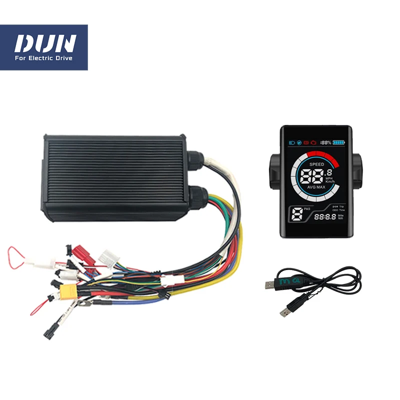 

Sabvoton 48V-72V SVMC7245-M 60KMH 1KW 45A BLDC Controller with UKS2 Colorful Display for Electric Bike Scooter