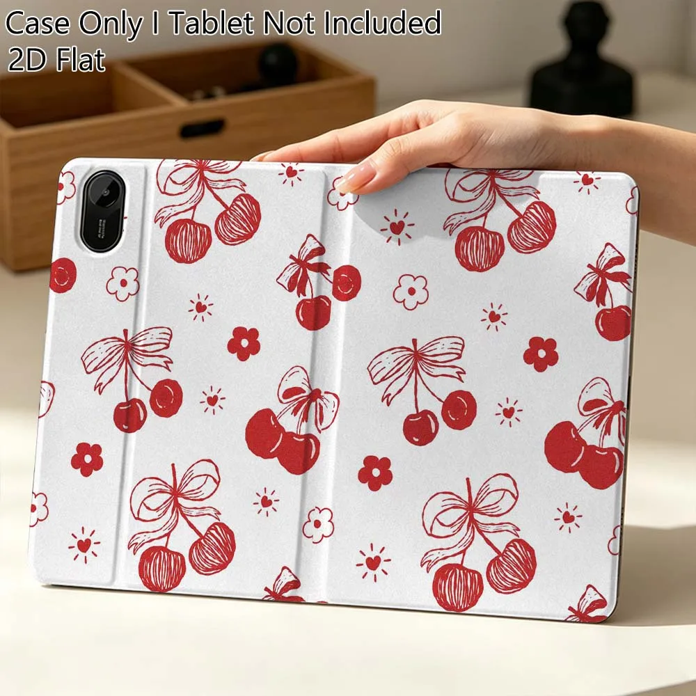 Фото Чехол для планшета Art Cherry Cartoon Beautiful для Xiaomi Mi Pad Mini 4 5 6 7 SE Pro Plus Redmi Pad 2 SE 2025 8.8 11, складной, подарок №1