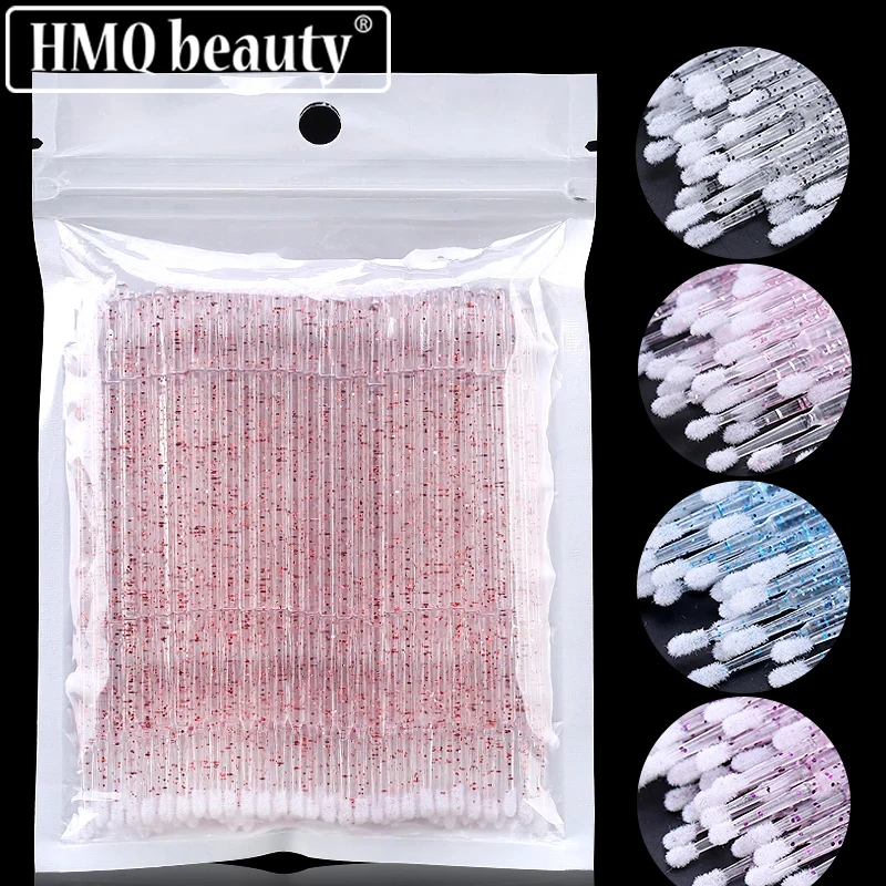 500 шт. одноразовые аппликаторы для наращивания ресниц