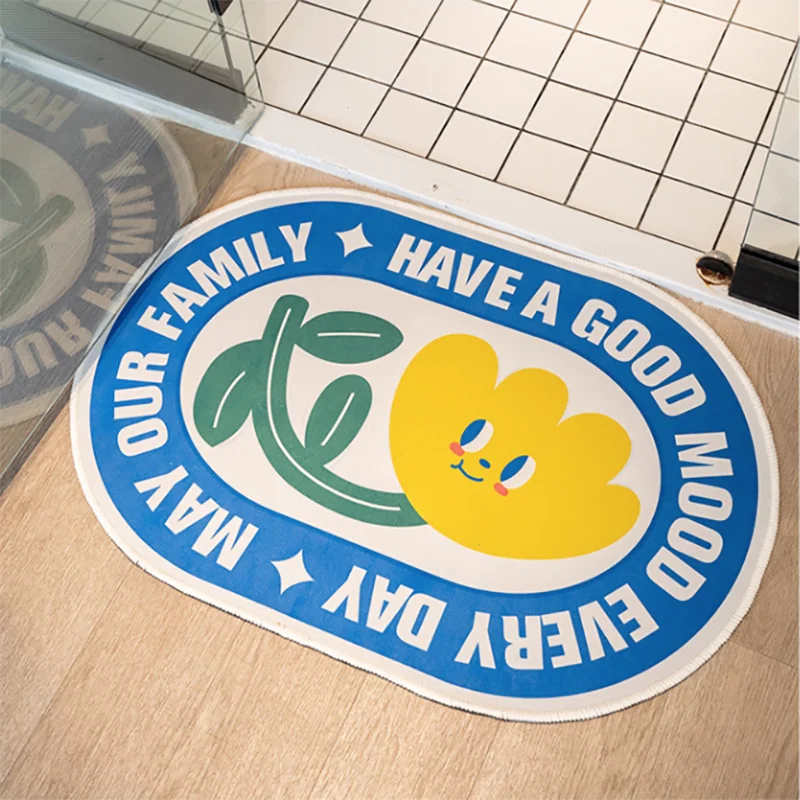 

Напольный коврик, коврик, впитывающий нескользящий коврик для ванной и душа, украшение для дома в эстетике, коврик для ног, коврик для входа, ...