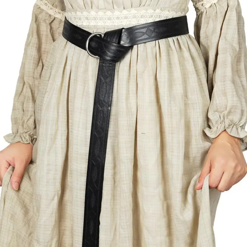 

Ремень в средневековом стиле викингов, ремень в стиле ренессанса, рыцаря, рельефный ремень в виде кольца с тиснением, 190 см, ремень в стиле викингов кельтских рыцов-сражений, викингов