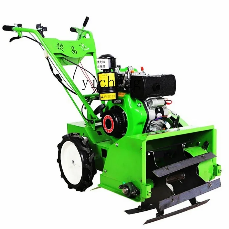 Tqh четырехколесная дизельная машина для прополки роторная обработка почвы