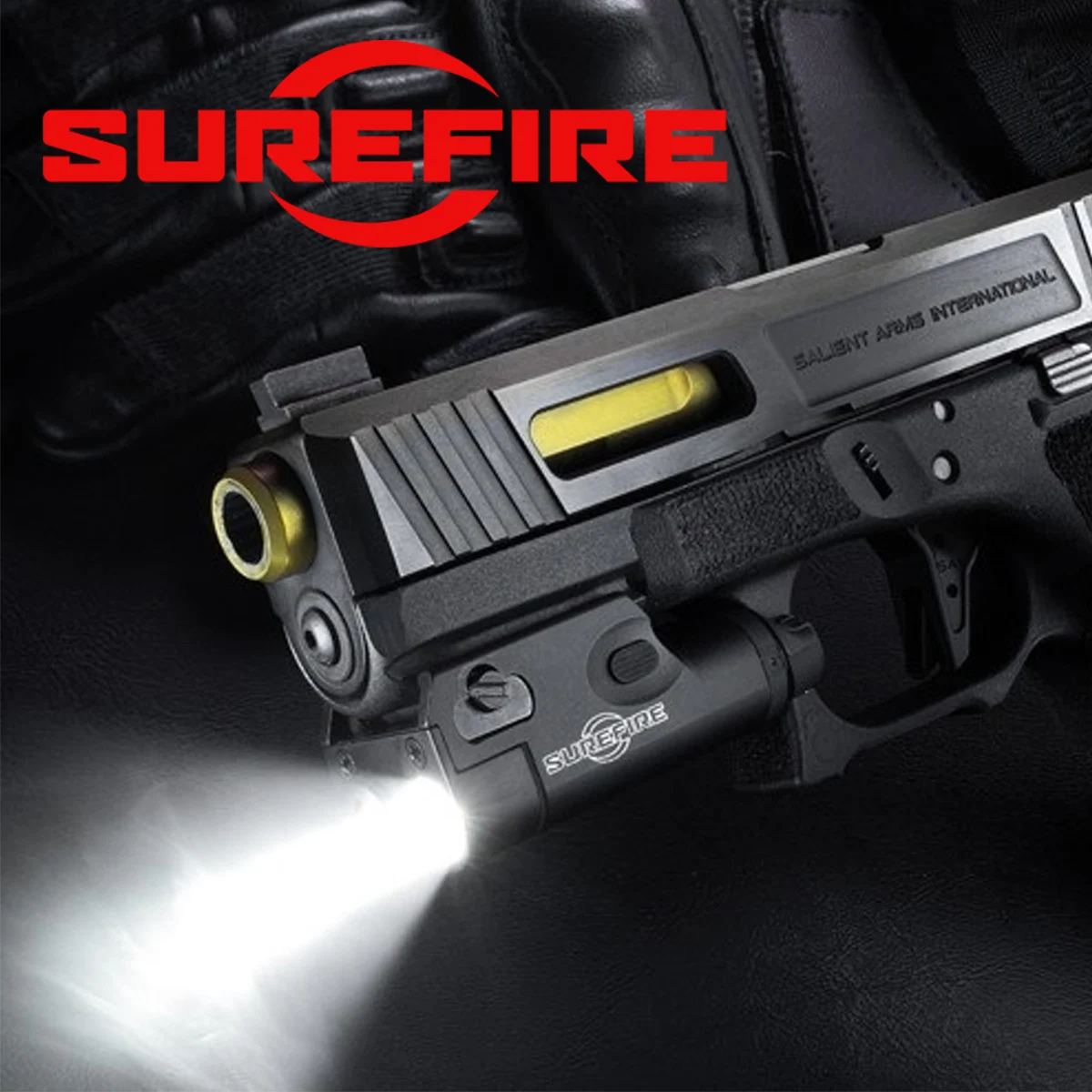 Фото Тактический металлический фонарь Surefire XC1 для пистолетов Glock 17, 19, P320, для страйкбольных пистолетов, подвесной тактический фонарь, совместимый с 20-мм планкой Picatinny №3
