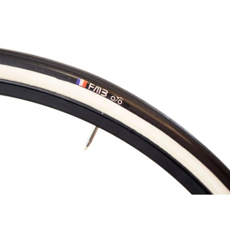 

French FMB Paris Roubaix Cotton Tubular Tire 26C Handmade Yellow Edge Road Tubular Tire Low Resistance Comfortable Tire