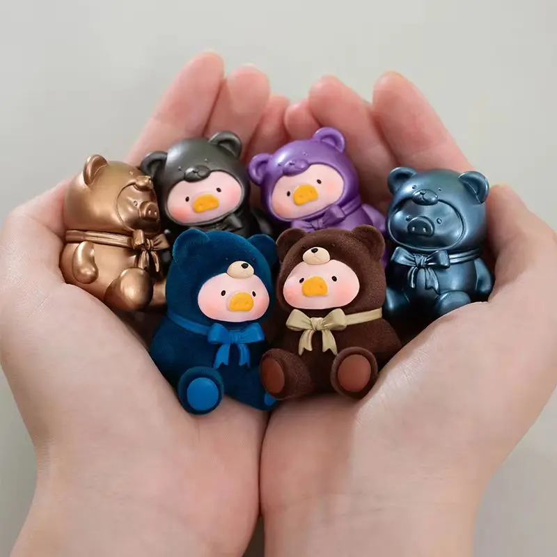 Мини-Lulu The Piggy Teddy Series фигурка MINISO