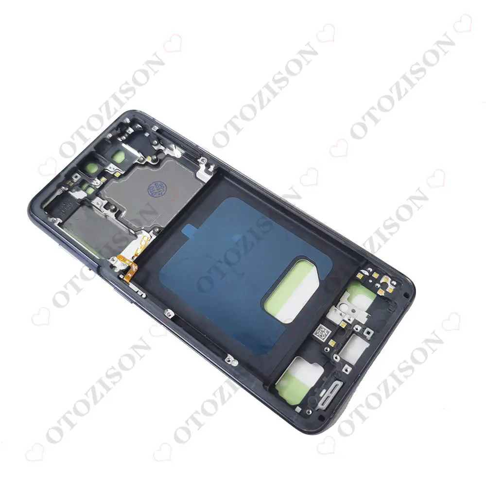 Средняя рамка S21 для Samsung Galaxy 5G SM-G991B SM-G991U SM-G991W G9910 запасные части корпуса экрана