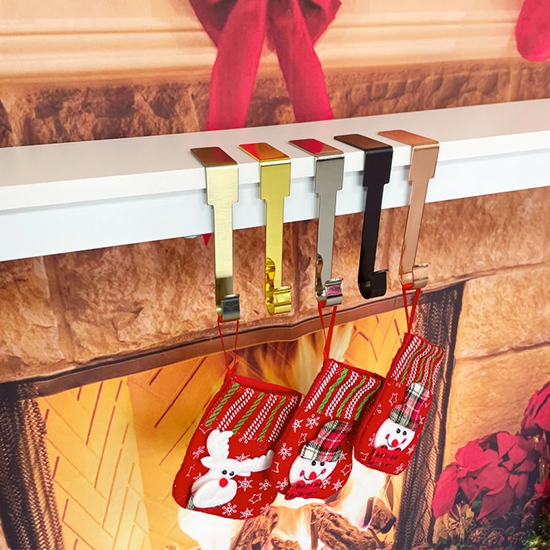 1 шт. рождественский крючок для носков новогодние рождественские держатели чулок