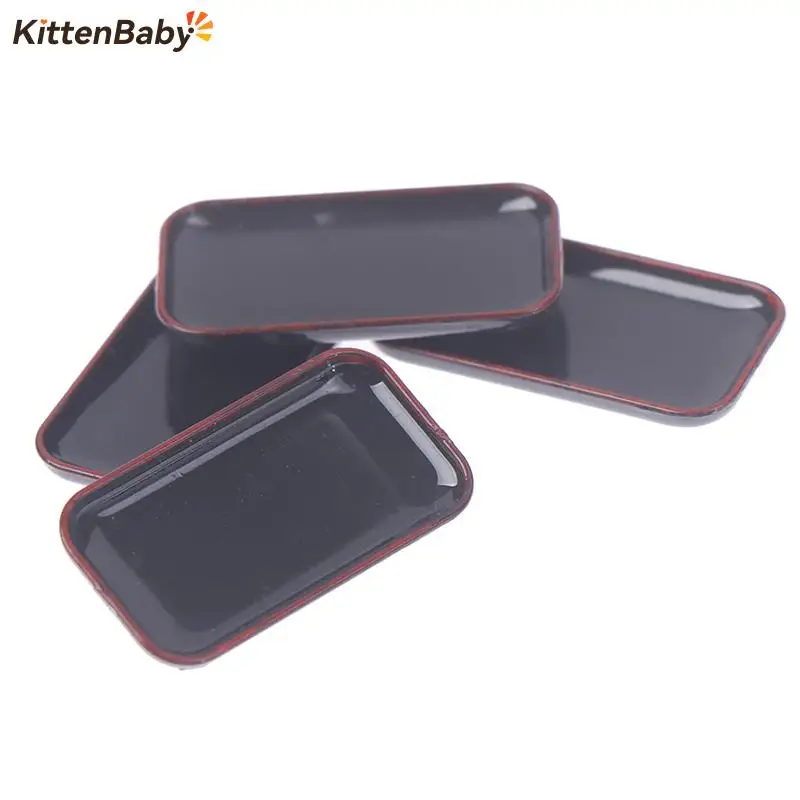 Миниатюрные подносы для кукольного домика тарелки/ложки кукольные мини-блюда