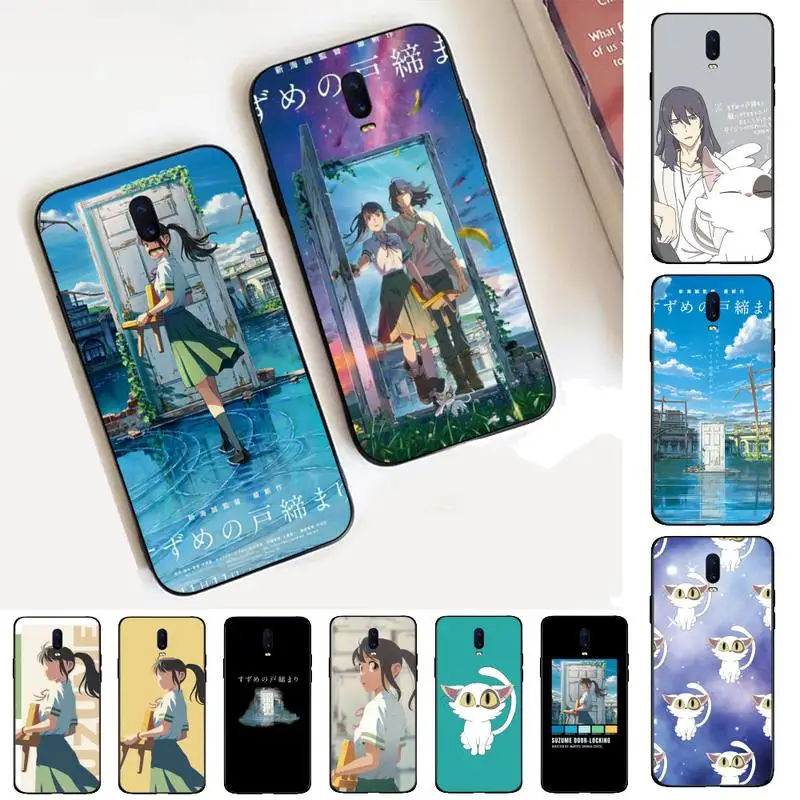 

Anime Suzume no Tojimari Phone Case for Vivo Y91C Y11 17 19 17 67 81 Oppo A9 2020 Realme c3