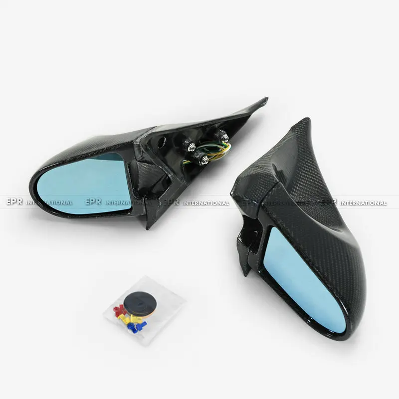 Углепластик для Nissan 200sx Silvia S14 Zenki S14A Kouki Ganador Style CF Aero Mirror Body Kit (автомобиль с левым рулем)