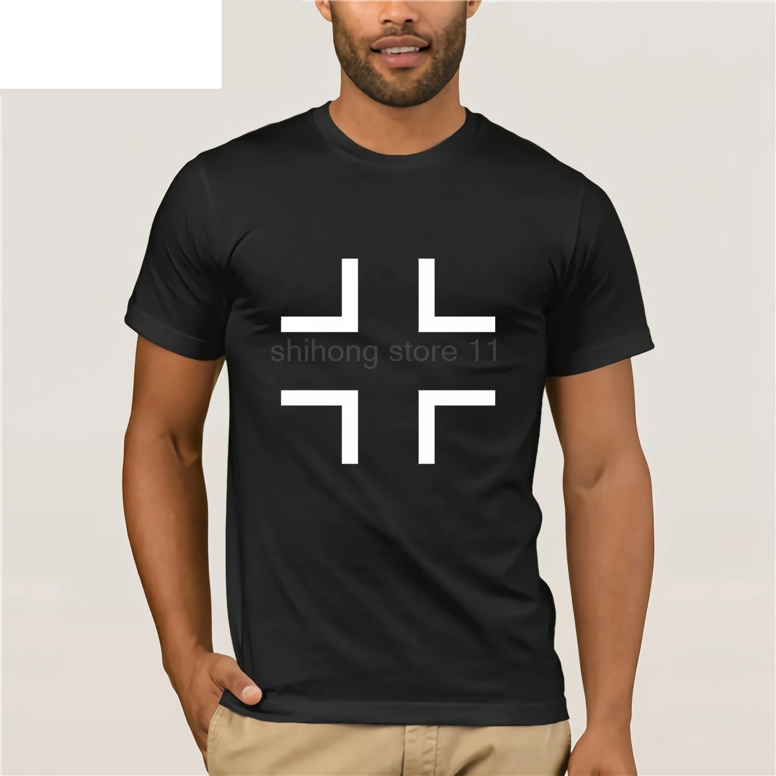 

Лето 2018, Мужская футболка, известная одежда, немецкая футболка Balkenkreuz, вермахт, Железный крест, 1%, верхняя одежда для байкеров времен Второй м...