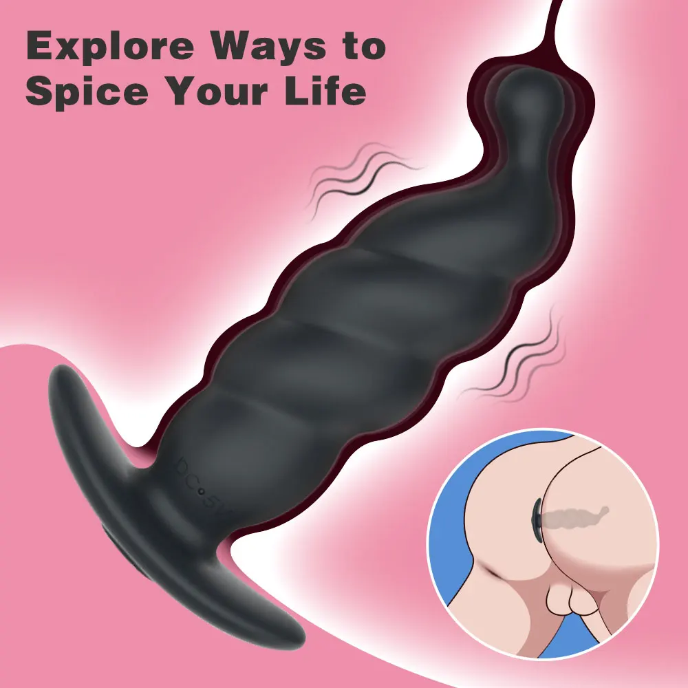 Беспроводное управление через приложение анальный вибратор Bluetooth Анальная