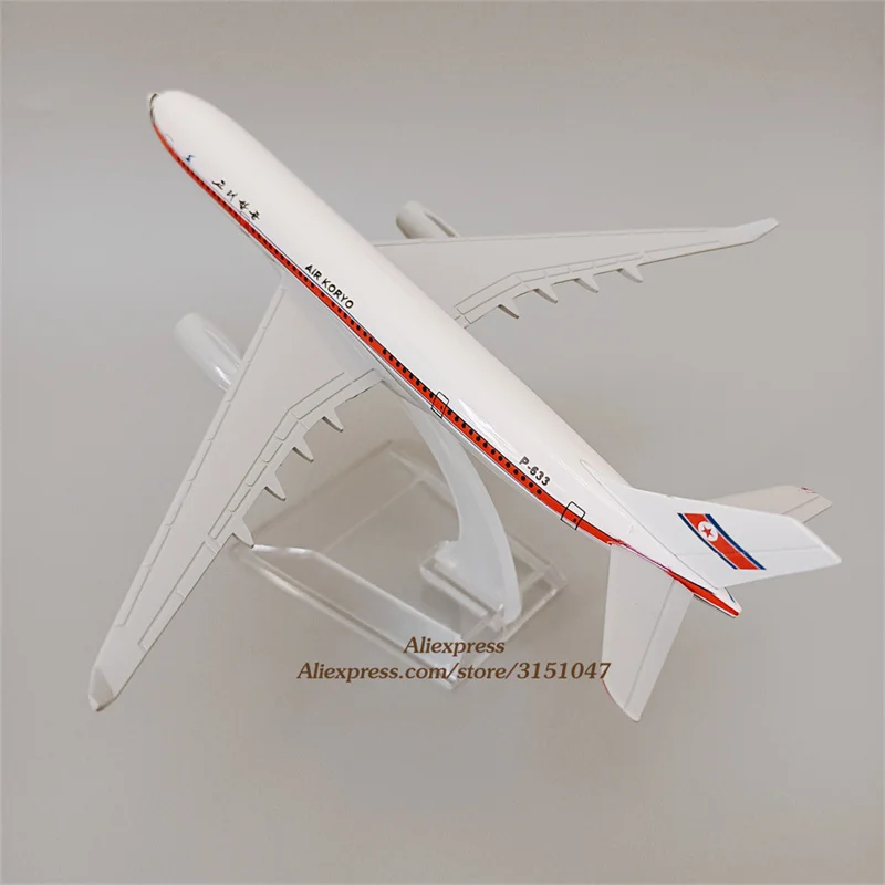 

16cm Alloy Metal North Korea Air KORYO Airways Airbus A330 Airlines Diecast Model Airplane Plane Model Stand Aircraft Toys Gifts