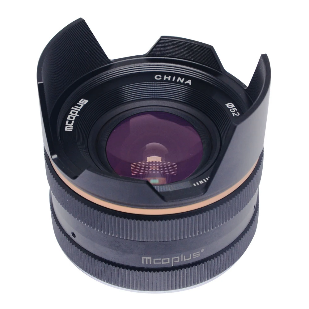 

Mcoplus 14mm f3.5 Wide Angle Manual Focus Macro Lens for Canon EF-M Mount M M2 M3 M5 M6 M6 II M10 M50 II M100