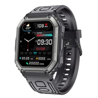 kr06 smart watch bluetooth call music playback heart rate blood pressure outdoor sports ip67 waterproof smart alarm clock gps
