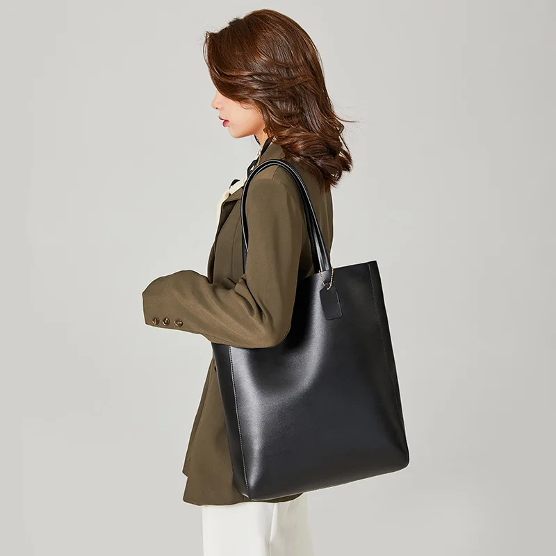 Cowhide Crossbody Bags Women Female Shoulder Sac Tote Shopper Bag Hand Shoulder Bag Luxury Designer Handbags Women's Bags Soft