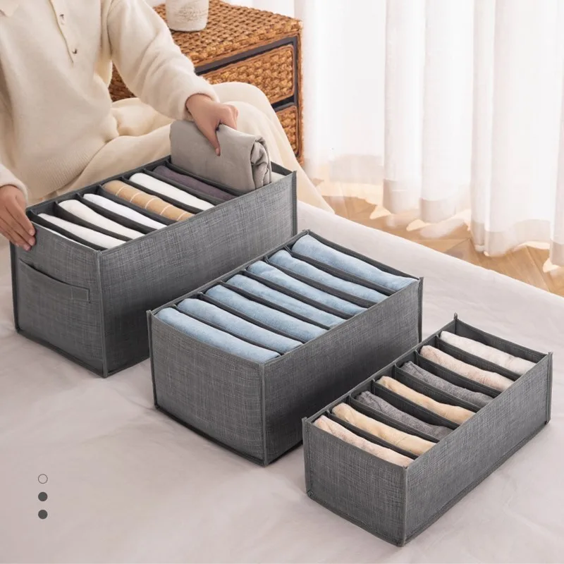 

Drawer Socks Underwear Organizer Bra Clothes Storage Boxes Cabinet Closet Organizer Drawers Divider Clothing Organization Boxes