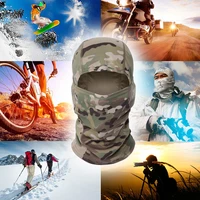 polyester full face mask cs wargame army hunting cycling sports helmet liner tactical camouflage balaclava hiking scarves