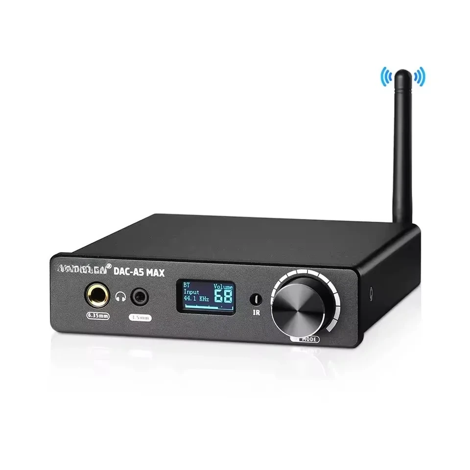 Фото Аудио-ЦАП AYM-19 A5 MAX с Bluetooth-декодером, USB-декодером ES9018, усилителем для наушников, поддержкой APTX LDAC, DSD256, PCM384 №2