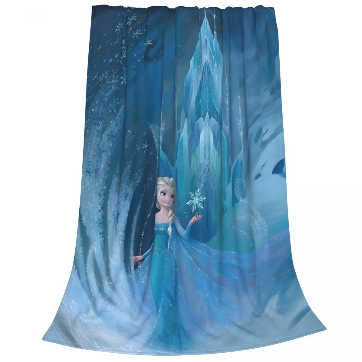 Фланелевое Одеяло Холодное сердце Эльза принцесса мультфильм замок снег