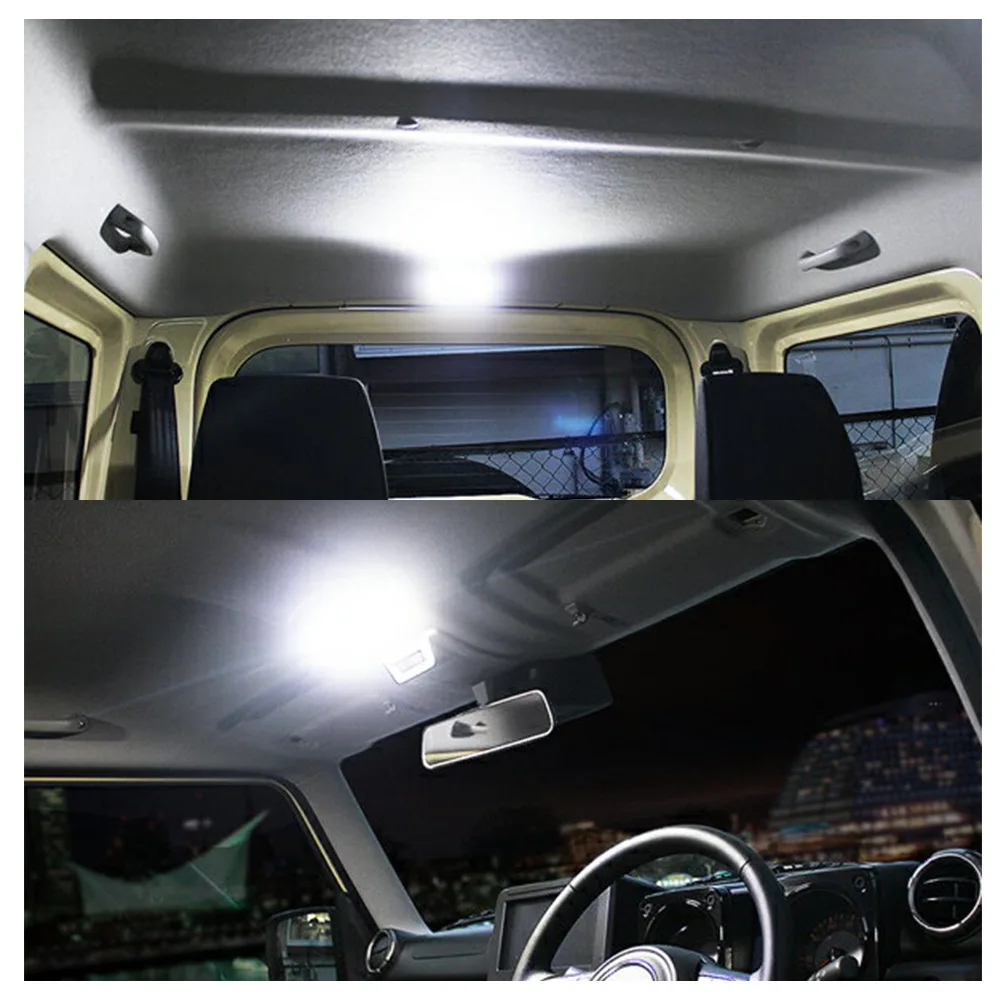 

Внутренние лампы для Suzuki Jimny JB23, JB33, JB43, JB53 1998-2018, Купольные лампы для чтения на крыше с картой, лампы для чтения с can-шиной