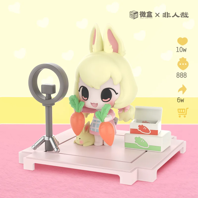 

Blind Box Toys Moe Fun Fairy's Daily Work Series Anime Mystery Box Original Action Figure Cartoon Cute Model Gift Collectio