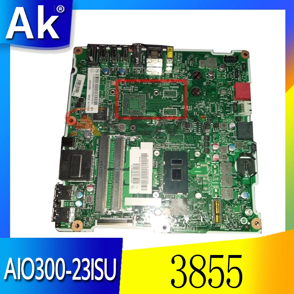 

Для Lenovo AIO300-23ISU Встроенная Материнская плата CPU C-3855 DPK/NO DPK FRU 01GJ197 01GJ198 00XG086