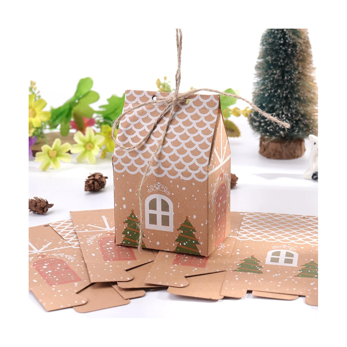 50 шт. бумажные пакеты для конфет и печенья |