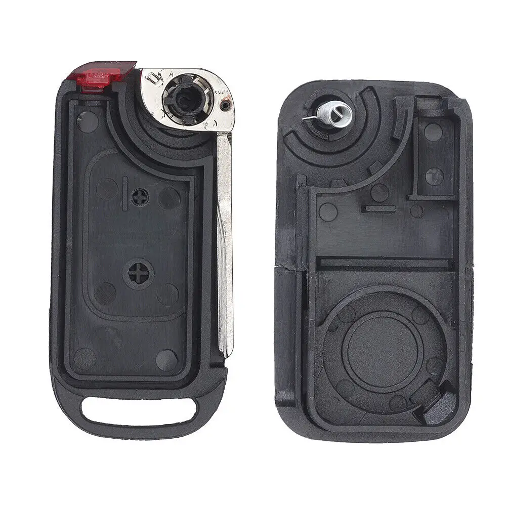 KEYECU 2-кнопочный откидной пульт дистанционного управления для Mercedes Benz C E ML S CL HU64 Blade