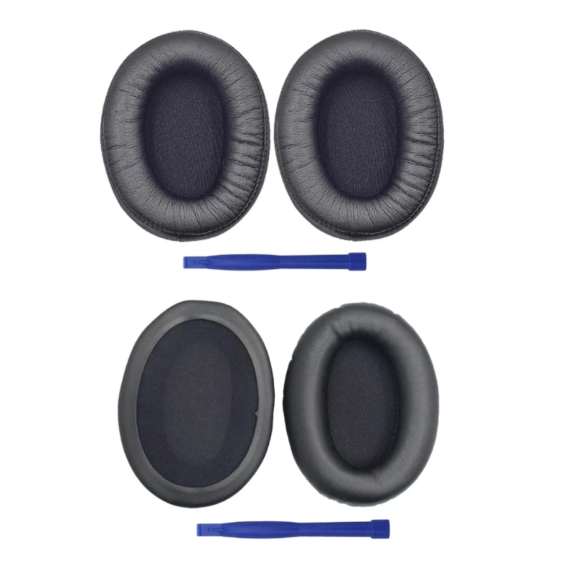

B95D мягкие кожаные подушечки для ушей, амбушюры для Cloud II2, наушники с эффектом памяти, чашки для наушников, легко амбушюры,