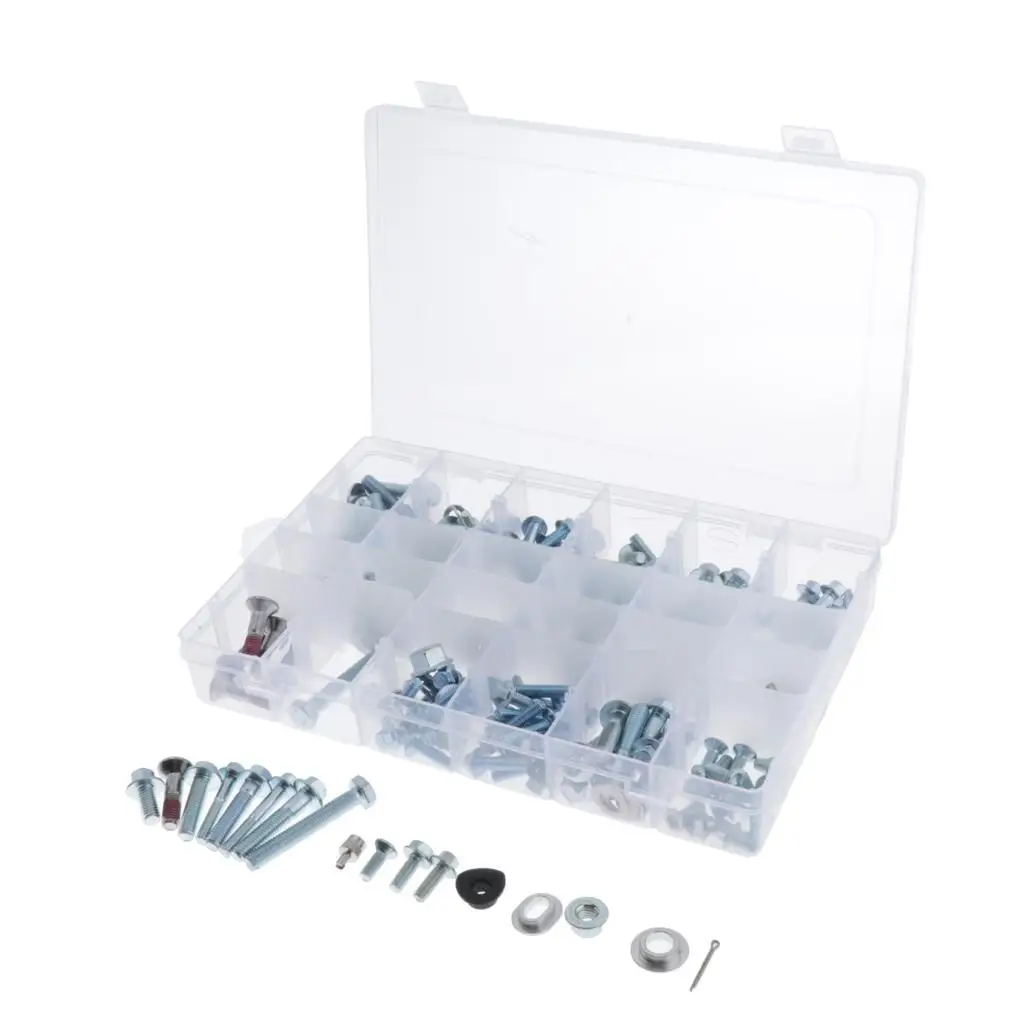 

Motorcycle 180pcs Body Pack Nuts & Bolts Kit For Yamaha 2003-on YZ YZF