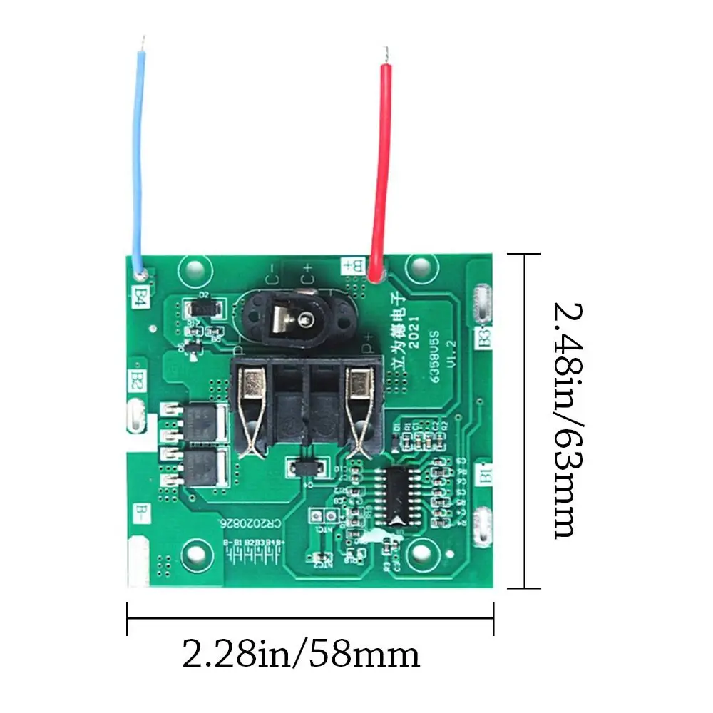 Новая плата защиты дриля для зарядки печатной платы 18V21V 4S аккумулятора защита 2MOS