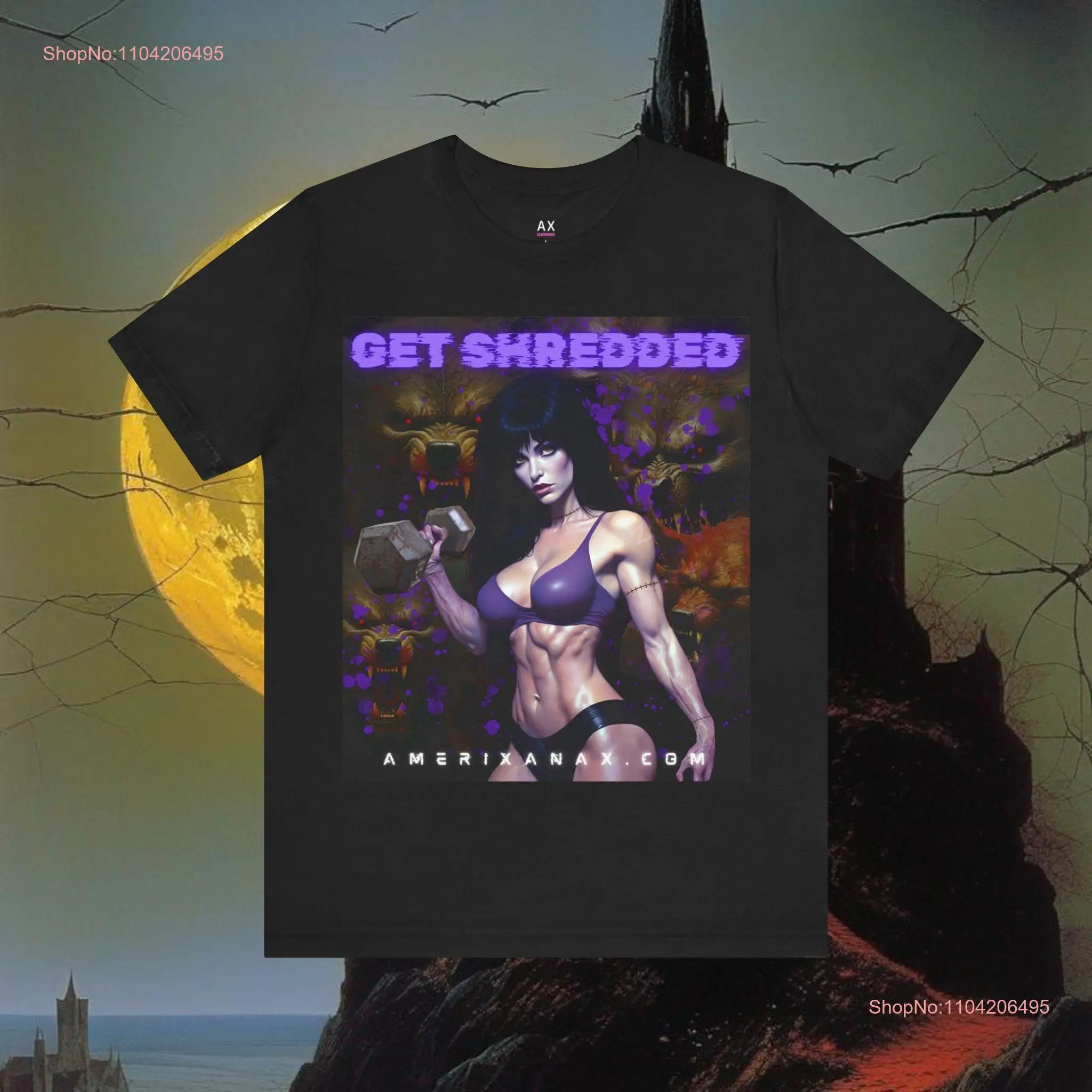 Футболка Get Shredded Style 7 спортивное снаряжение для бодибилдинга в тренажерном зале с