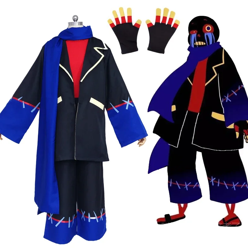 Костюм для косплея аниме Undertale Error Sans сделанный на заказ